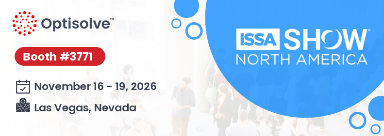 Join Optisolve at ISSA in Las Vegas November 16-19 2026